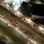 Carreta com defeito bloqueia faixa do Anel Rodoviário e atrapalha volta para casa em BH