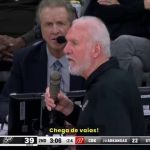 NBA: Treinador para partida e pede para torcida não vaiar adversário