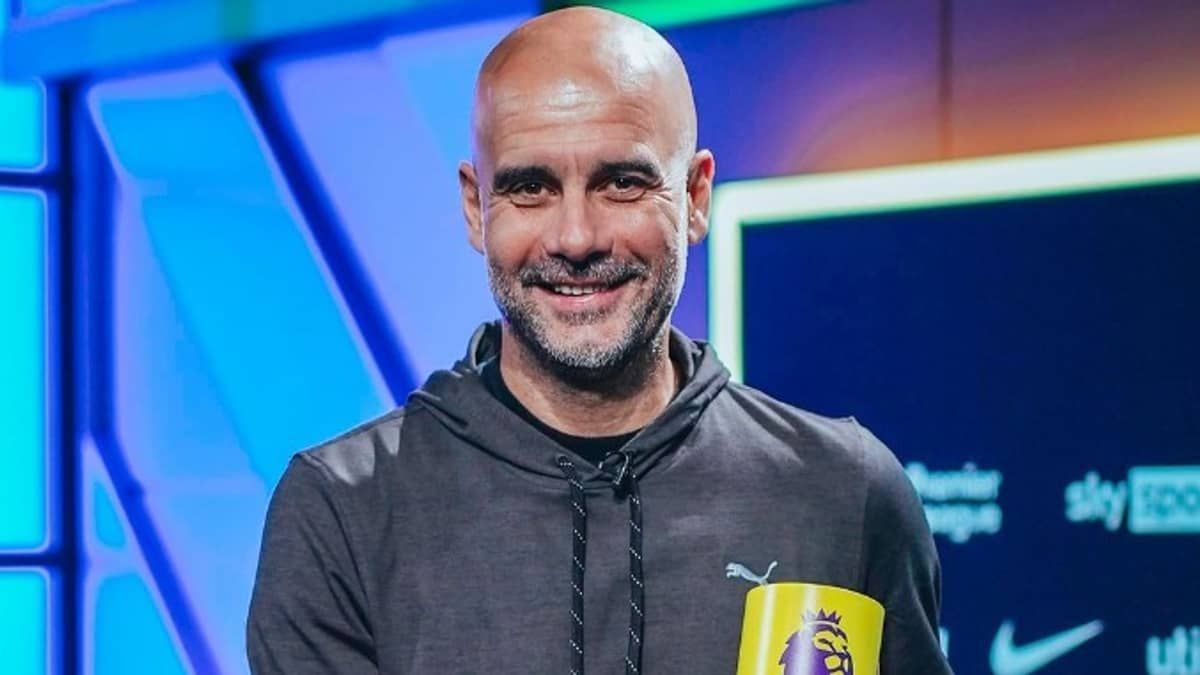 Pep Guardiola é eleito melhor técnico da Premier League