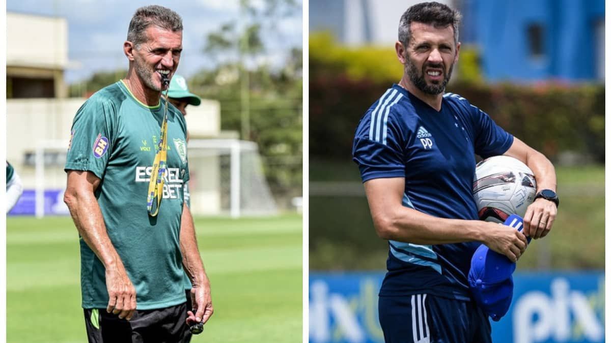 Mancini e Pezzolano, um duelo à parte no clássico América x Cruzeiro