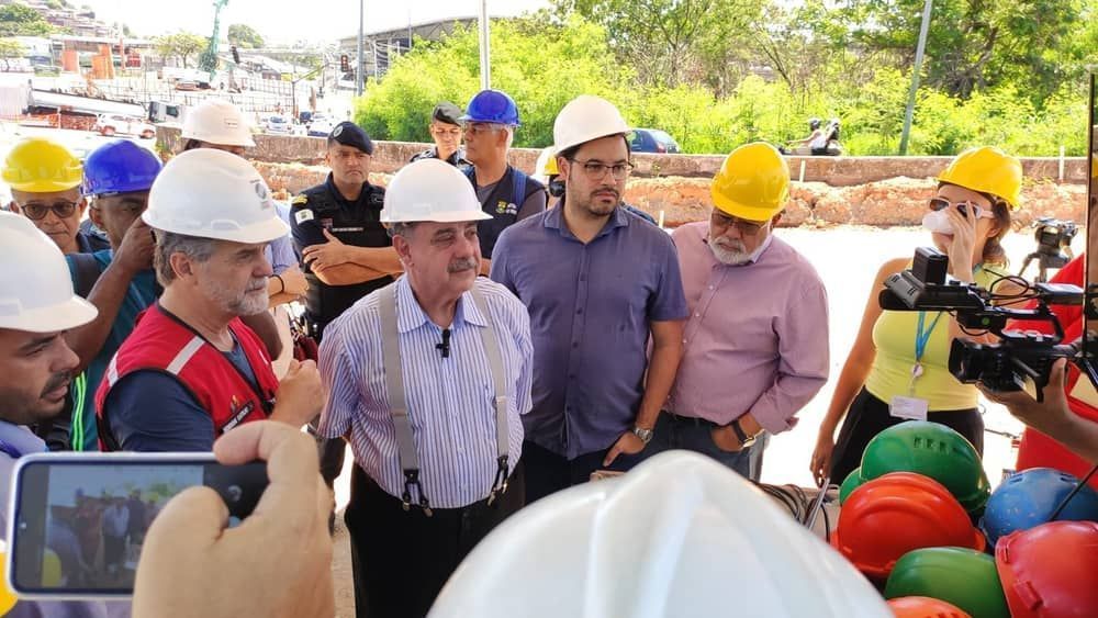 Chuva: PBH faz treinamento preventivo na avenida Cristiano Machado