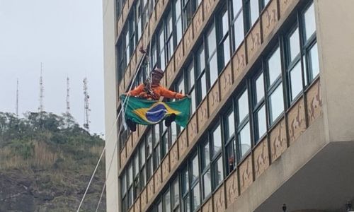 treinamento tirolesa dia do bombeiros juiz de fora