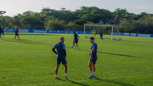 Treino do Bahia nesta terça-feira (3)