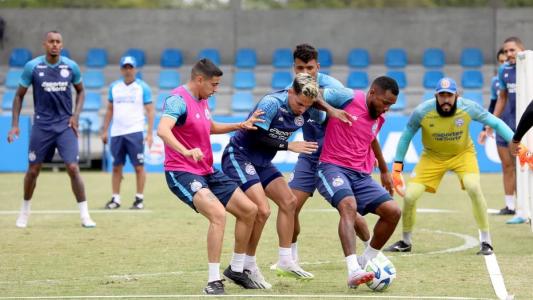 Treino do Bahia nesta quinta-feira (21)