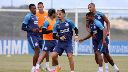 Treino do Bahia nesta sexta-feira (22)