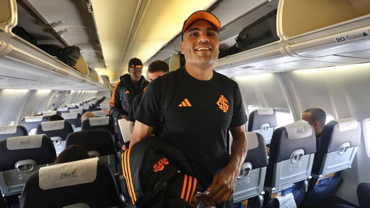 Mau tempo atrasa chegada do Inter em Porto Alegre