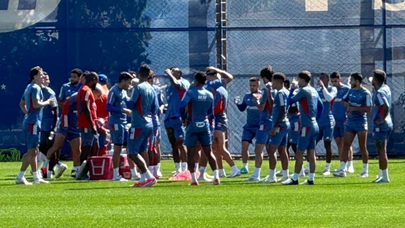 Cruzeiro: Peralta faz primeiro treino parcial com o grupo; Rafa Silva vai a campo