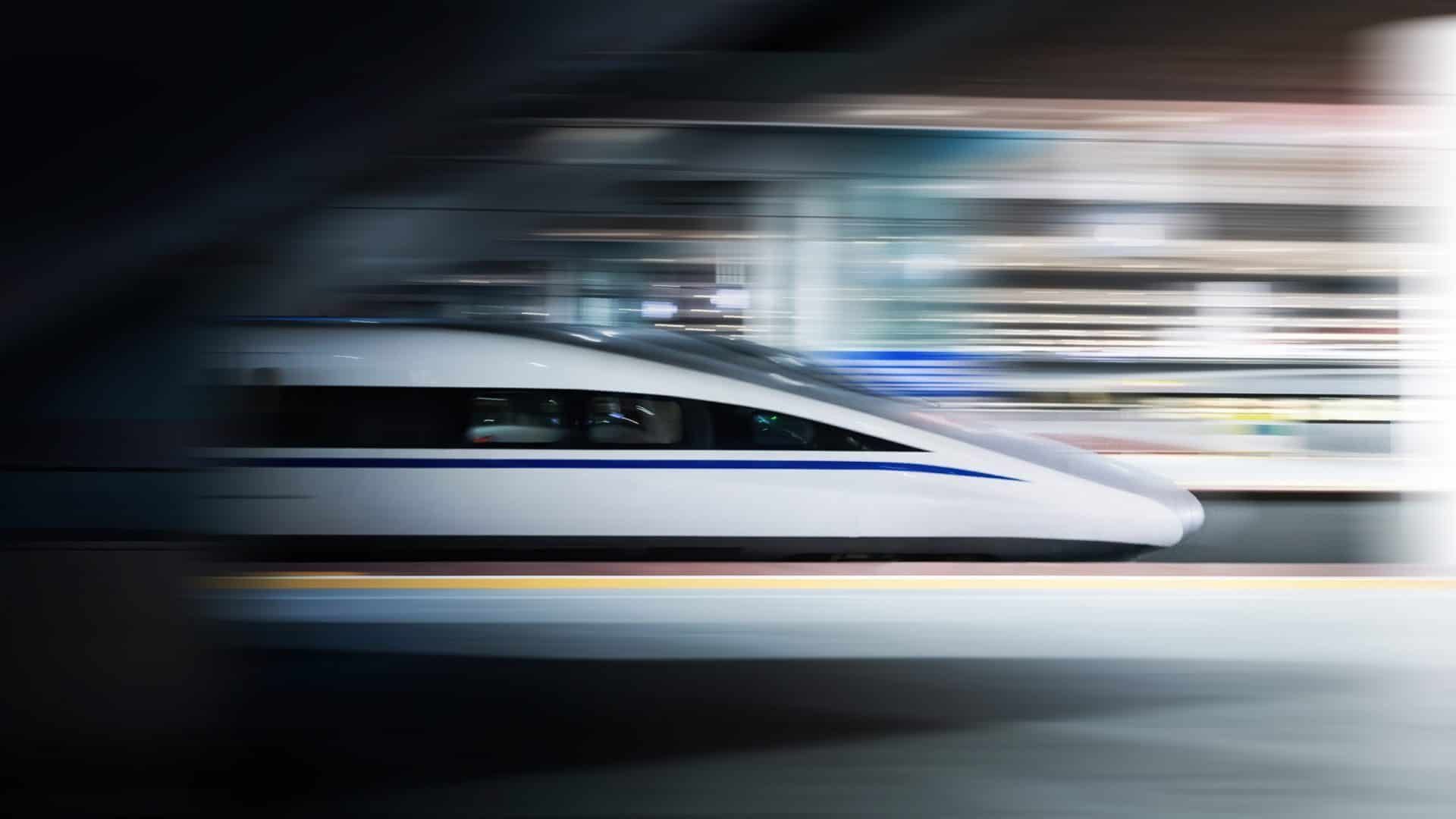 O trem mais rápido da América do Sul: ele pode atingir velocidade de 350 km/h