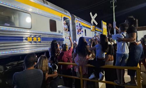 Trem de Natal MRS Logística inicia passagem por Minas Gerais a partir desta terça (9)