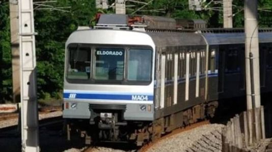 Trem do metrô de BH