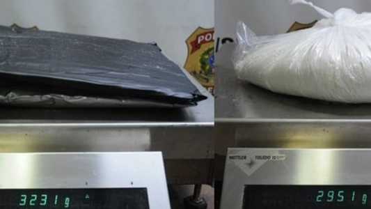 Três apreensões somaram 9 kg de cocaína, no Aeroporto de Guarulhos