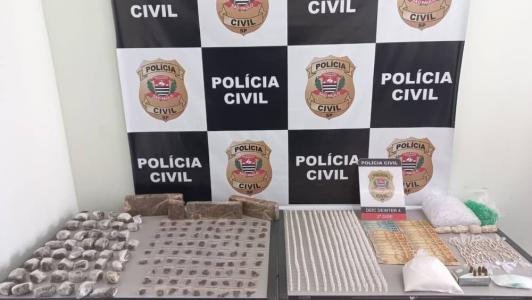 Três membros do PCC foram presos em flagrante nesta sexta-feira (10).