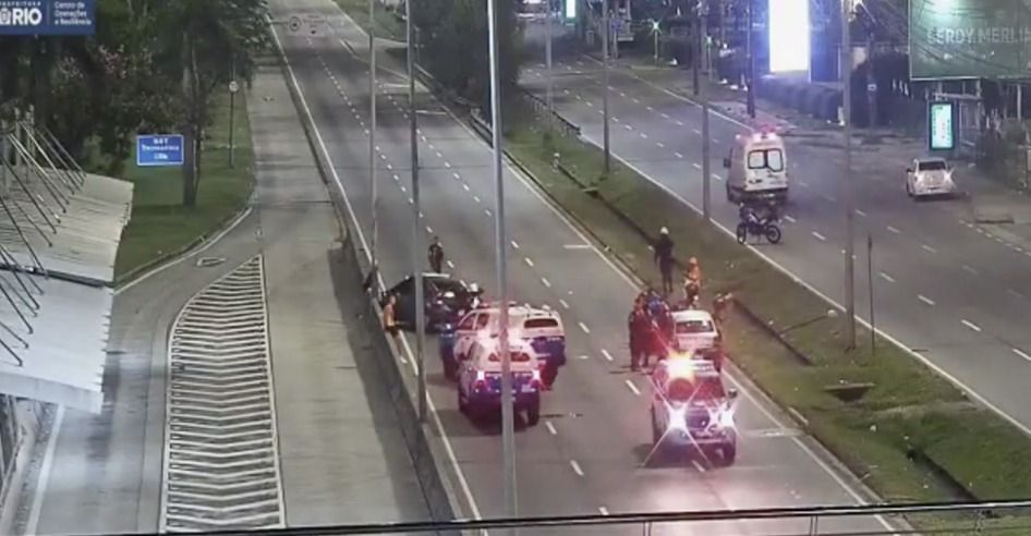 Três PMs são atropelados por motorista de app no Rio; um sofre traumatismo craniano