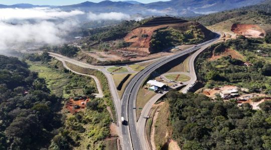 Trevo de São Gonçalo do Rio Abaixo foi inaugurado nesta sexta-feira (27)