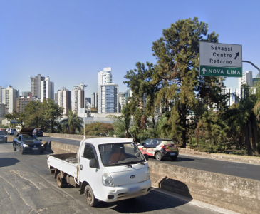Trecho do trevo do Belvedere, em Belo Horizonte