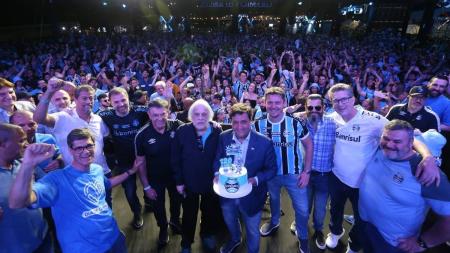Tricolor comemora 120 anos na Arena