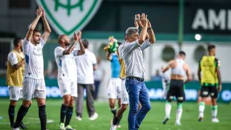Tricolor venceu o América, no último sábado, por 4 a 3, em Belo Horizonte