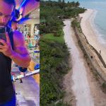 Funcionário da Azul é encontrado morto com sinais de tortura em praia na Bahia