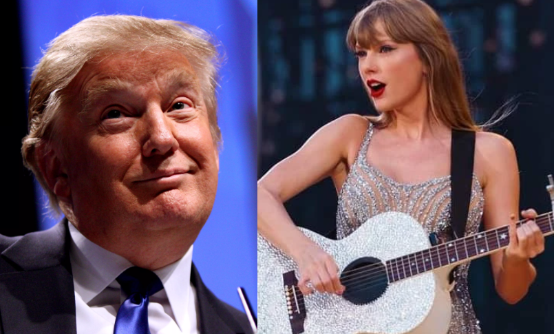 Trump publica imagem falsa de Taylor Swift declarando apoio a ele e enfurece fãs