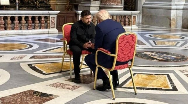 Trump e Zelenski fazem reunião 'muito produtiva' em Roma, diz Casa Branca
