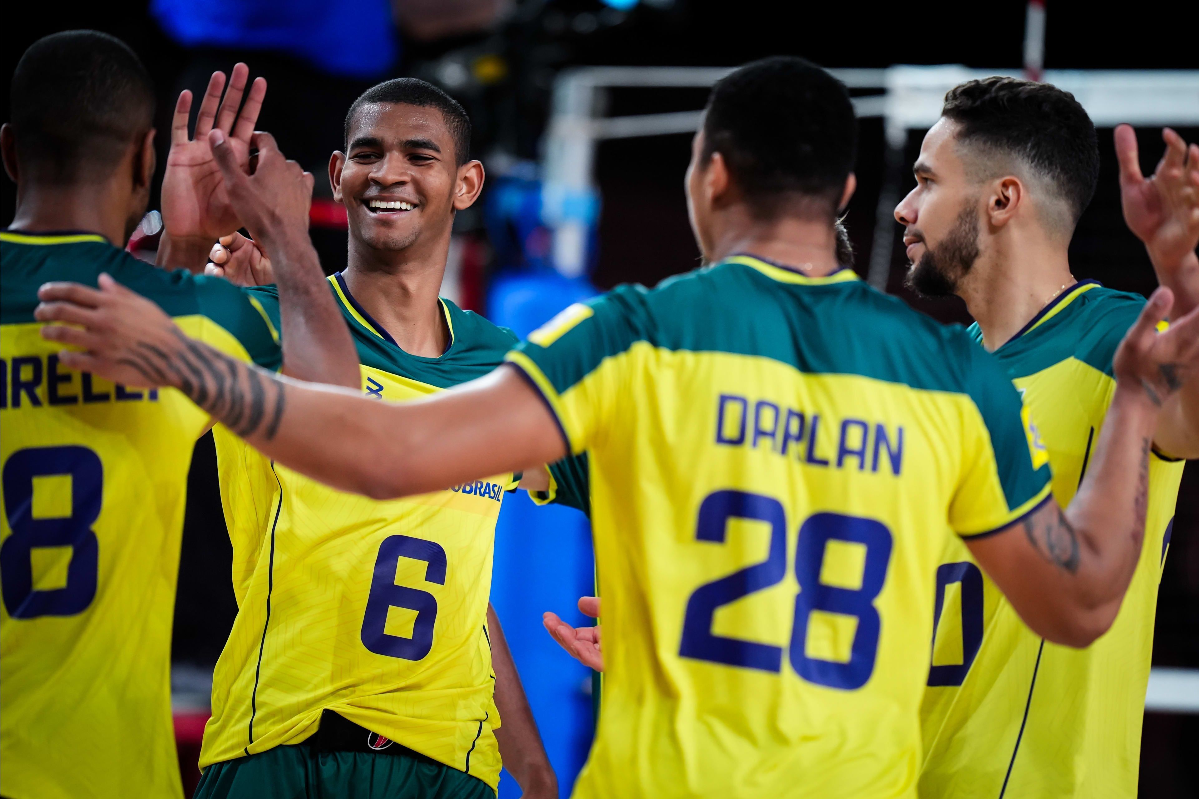 Brasil x Polônia: horário e onde assistir ao jogo pela Liga das Nações Masculina (VNL)