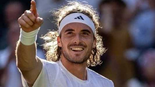 Tsitsipas é o número 5 no ranking do tênis mundial