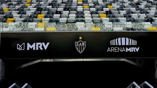 Túnel de entrada e saída do vestiário ao campo da Arena MRV