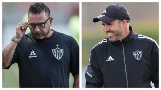 Turco Mohamed e Coudet tiveram números parecidos no Atlético
