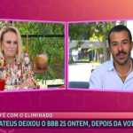 BBB 25: Ana Maria Braga desmascara Thamiris e Camilla para Mateus Pires