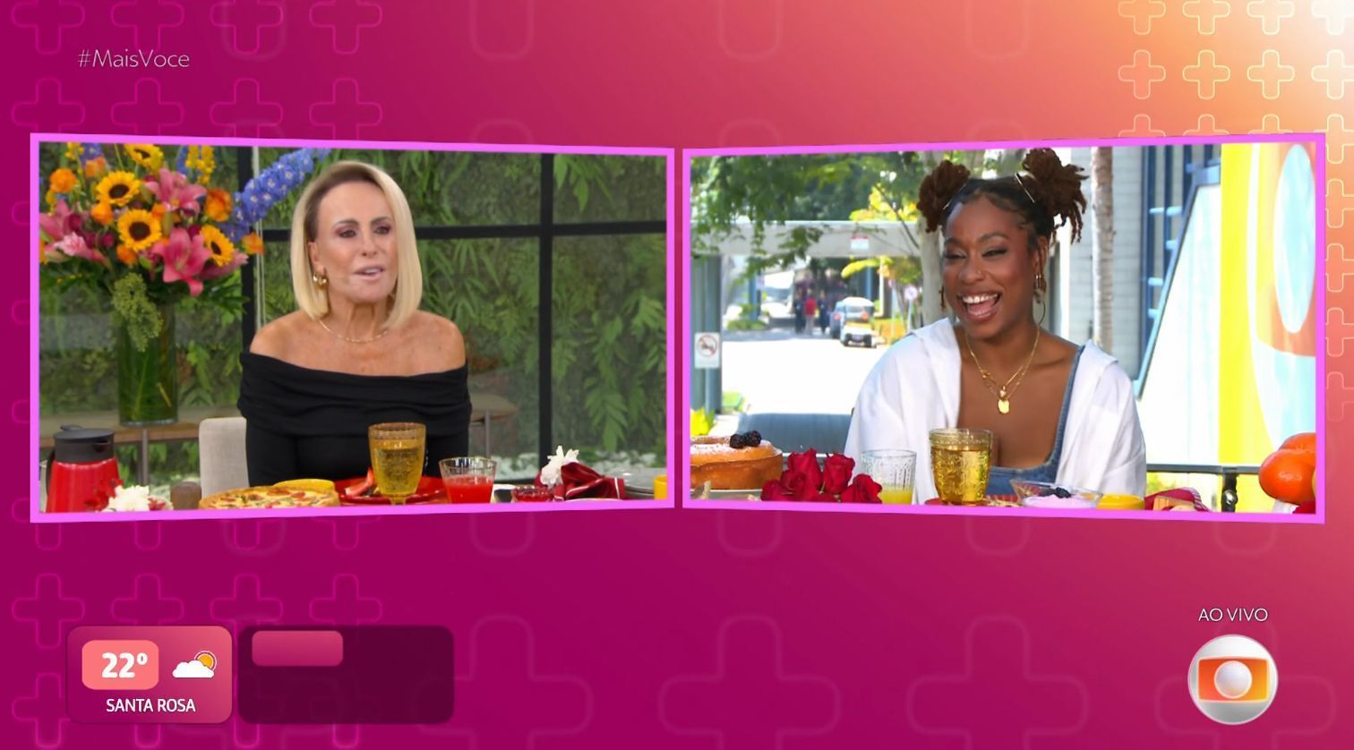 BBB 25: Ana Maria Braga recebe Thamiris com elogios e critica Aline