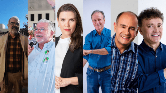 Candidatos à Prefeitura de Uberaba.