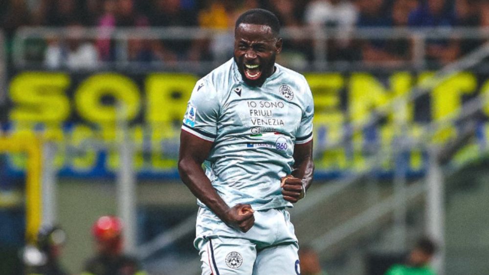 De virada, Udinese surpreende Inter de Milão e vence pelo Italiano
