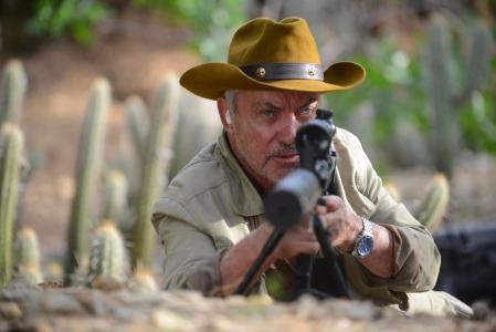 Udo Kier em "Bacurau", em Kléber Mendonça Filho