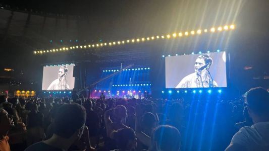 Último show do Skank reúne um "mar de pessoas" no Mineirão
