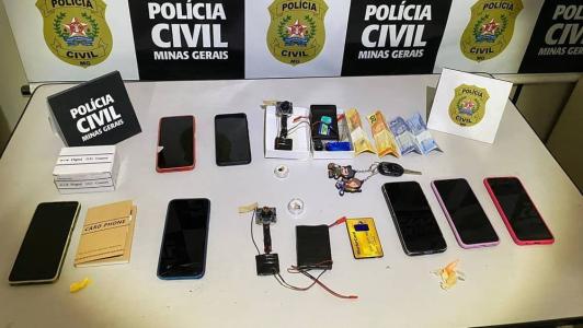 Um candidato foi preso em flagrante por estar usando ponto eletrônico