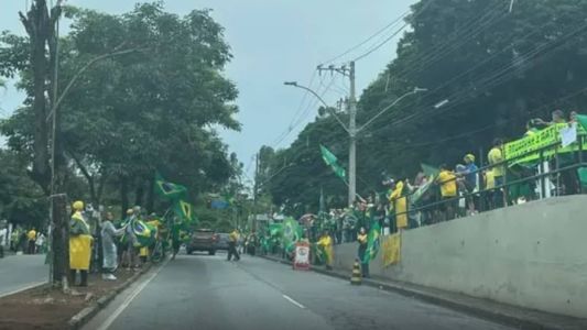 Um dos alvos da operação Lesa Pátria participou de atos na avenida Raja Gabaglia