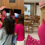 Barbie estreia nos cinemas de BH e reúne centenas de fãs uniformizados de rosa