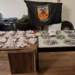 Polícia prende três pessoas que carregavam 8,5 mil porções de drogas em Minas Gerais