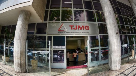 Tribunal de Justiça de Minas Gerais, unidade Goiás, no centro de Belo Horizonte