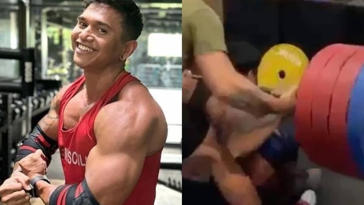 Influencer morre ao tentar levantar barra de 210kg em academia
