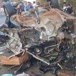 Esposa e afilhadas de ex-presidente da Funai morrem em acidente entre carro e carreta