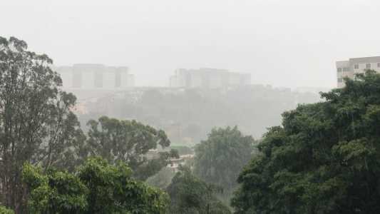 Umidade relativa do ar fica em torno de 85% no período da tarde.