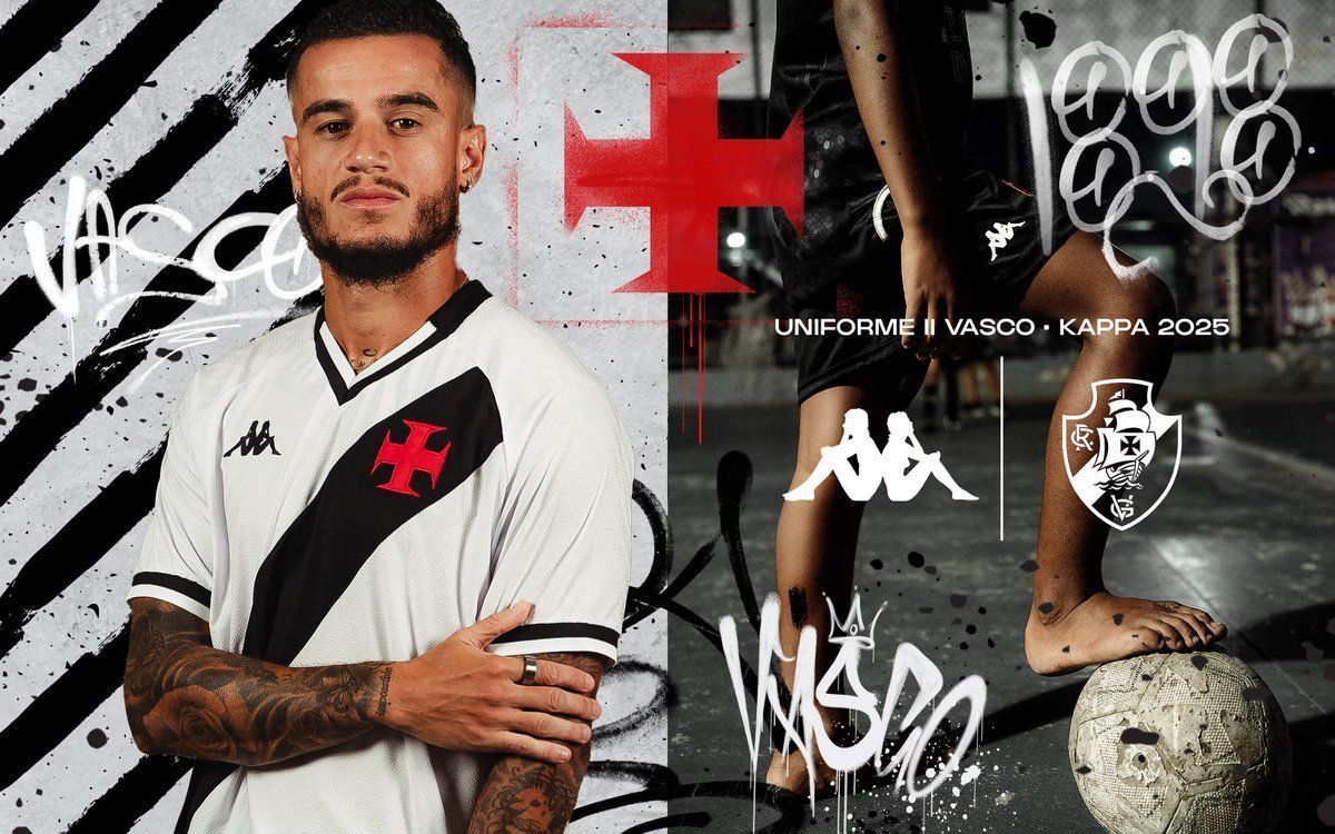 Vasco lança novo uniforme para 2025; veja a galeria de fotos