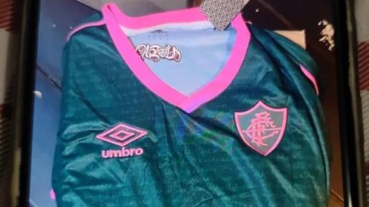 Uniforme terá detalhes rosa