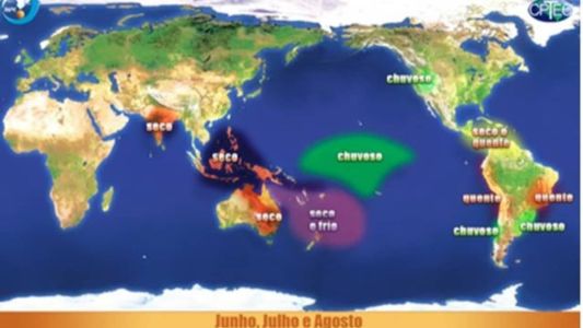O El Niño está chegando e com ele as inversões do clima mundial