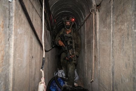 Soldado do Exército de Israel na Faixa de Gaza