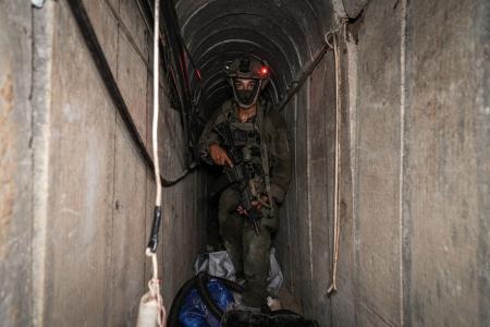 Soldado do Exército de Israel na Faixa de Gaza