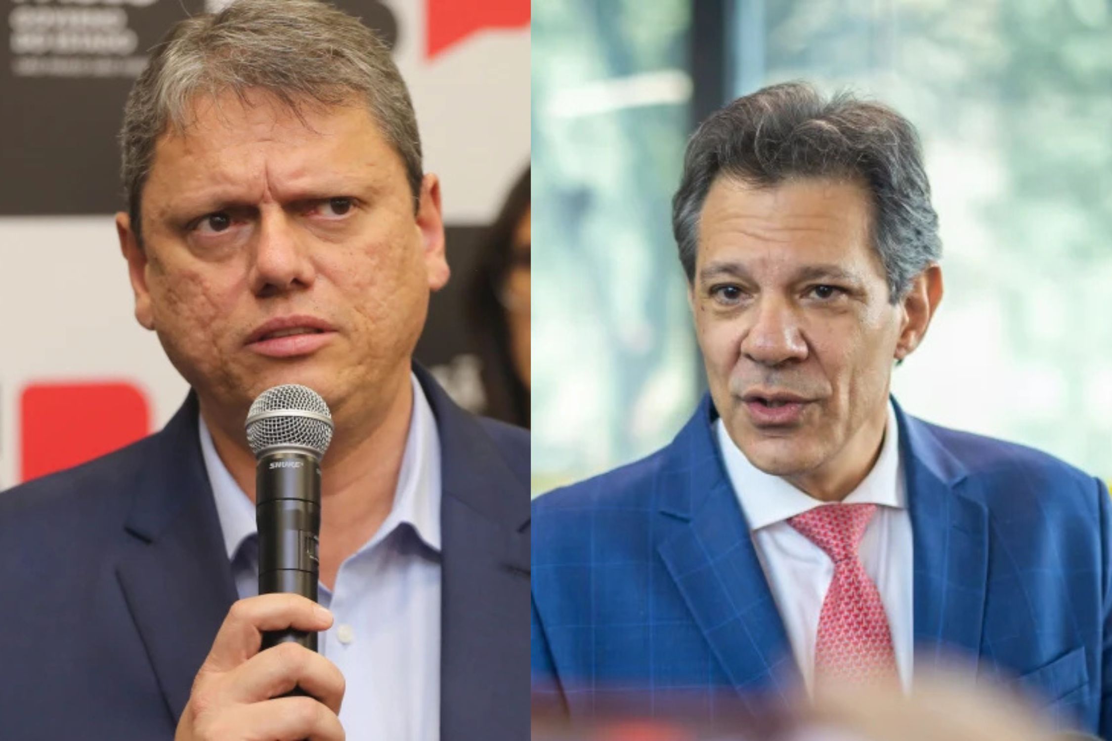 Tarcísio de Freitas tem 55,2% e Fernando Haddad tem 41%, diz pesquisa Atlas/Estadão