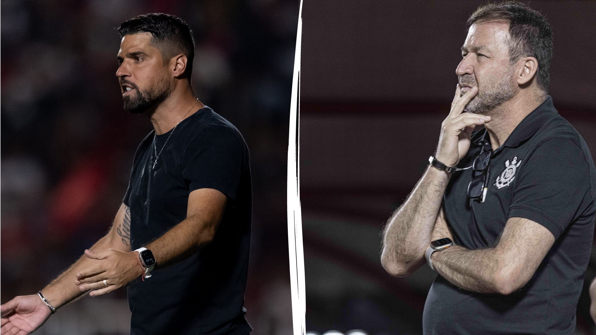 António Oliveira volta a cobrar reforços e pede paz nos bastidores do Corinthians