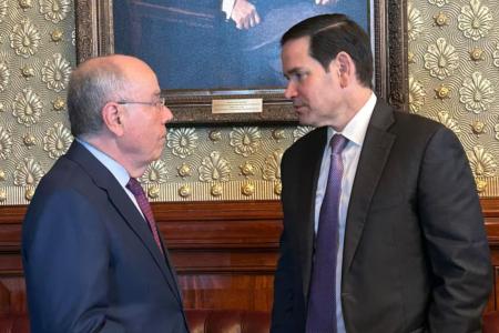Mauro Vieira e Marco Rubio se reuniram nesta quinta-feira (16) em Washington